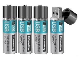 Baterie a nabíječky